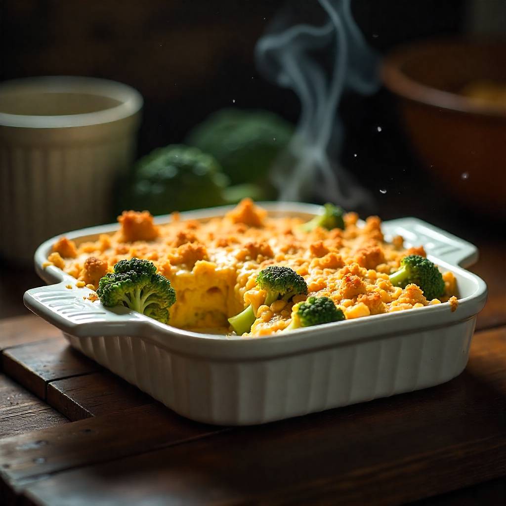 Cheesy Broccoli Casserole Recipe - No Soup Required